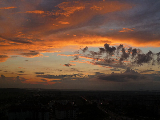 Niebo nad Kielcami