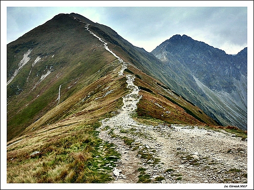 Tatry - szlak na Grzesia