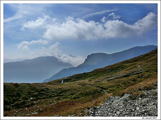 Tatry - widok ze szlaku na Kop Kondrack.