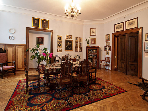Jedna z izb w Muzeum J.I. Kraszewskiego w Romanowie.