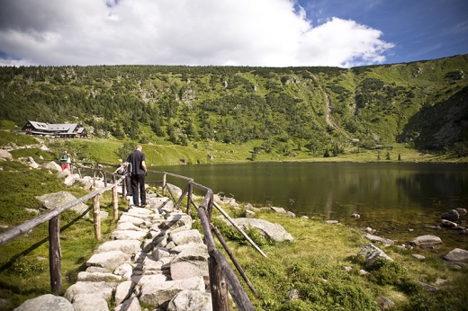 W drodze do Samotni. Karkonosze