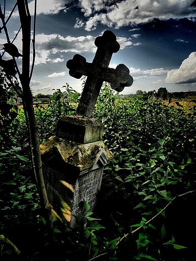 Cmentarz Ukraiski nagrobek