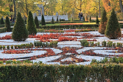 jesienny Wilanów