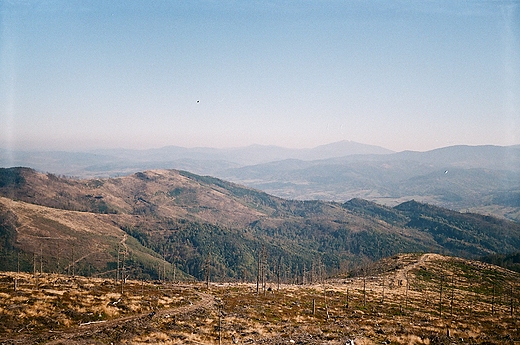 Widok z Baraniej Gry.