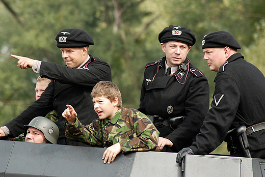 Bzura 2009 - nieformalna zaoga jednego z niemieckich pojazdw