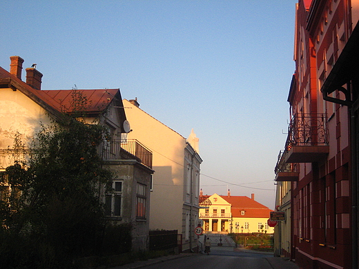 Leajsk. Zabudowa miasteczka