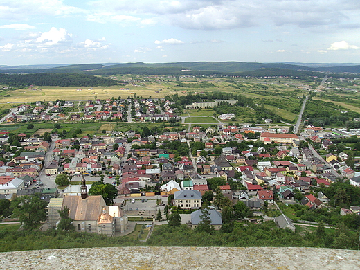 Chciny z zamku.