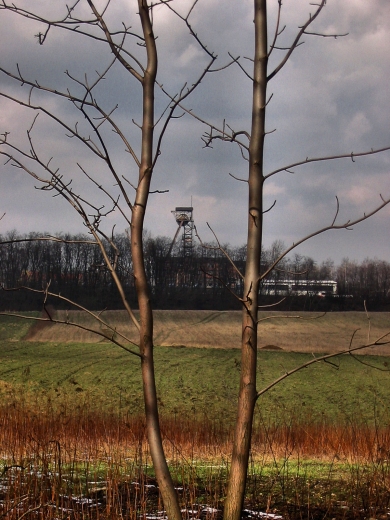 Zabrze - szyb kopalniany