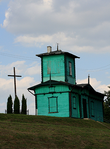 Korzeniewo, budynek wodowskazu