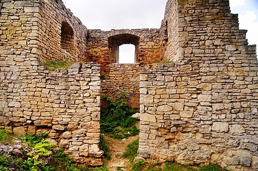 Ruiny zamku w Iy