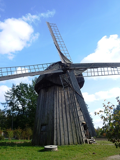 skansen, wiatrak