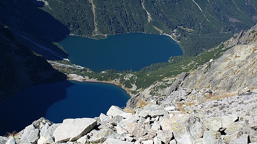 Czarny Staw oraz Morskie Oko