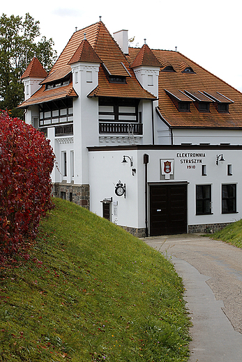 Straszyn - budynek elektrowni z 1910 roku