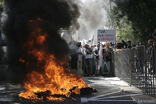 Protest stoczniowcw, petycja