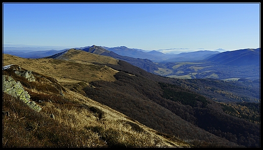 listopadowe bieszczady