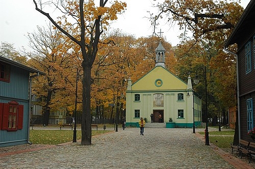 d - skansen dzkiej Architektury Drewnianej. Koci z Nowosolnej