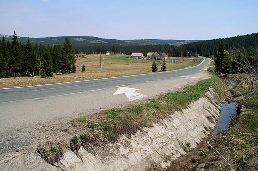 Szklarska Porba - droga do Jakuszyc