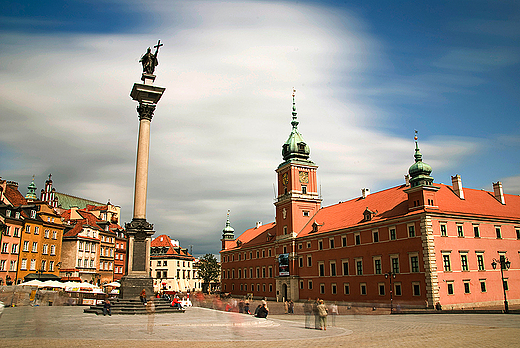 Zamek Krlewski i Kolumna Zygmunta III Wazy - Warszawa