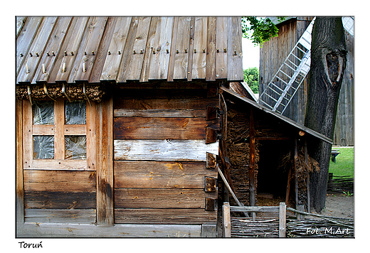 Toru - skansen przy Muzeum Etnograficznym w Toruniu