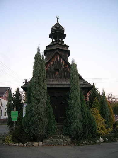 Drewniana kaplica p.w Matki Boskiej Racowej z 1770 roku w Bukowie