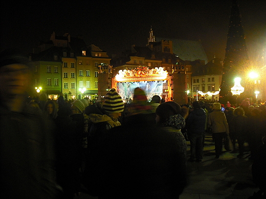 Warszawa ju witeczna.