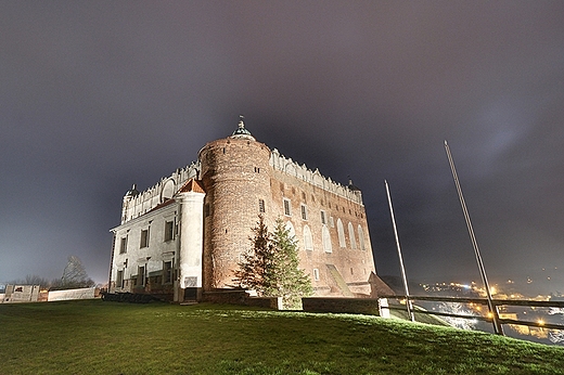 Zamek krzyacki noc. Golub-Dobrzy