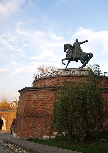 Wawel Pomnik Tadeusza Kociuszki.