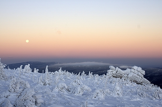 Karkonosze o poranku