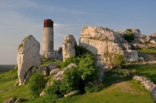 Ruiny zamku w Olsztynie