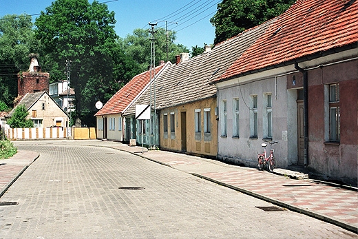 Trzcisko - Zdrj. Stara zabudowa miasteczka