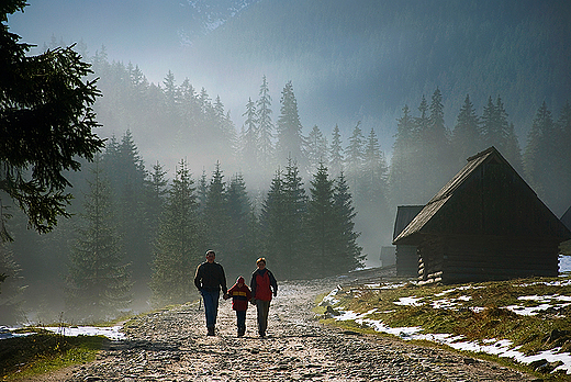 Tatry - Dolina Chochoowska - Polana Chochoowska