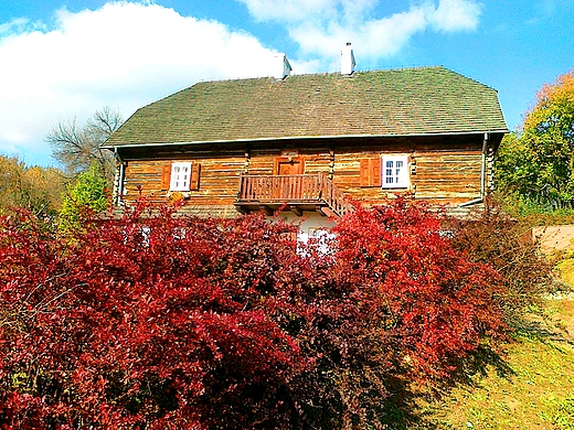 jesieni w skansenie