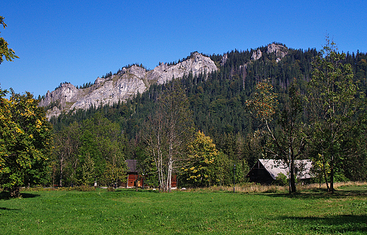 Zakopane Kunice. Widok na Nosal.