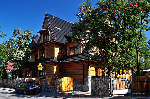 Zakopiaski styl w architekturze.