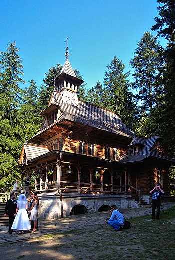 Zakopane Jaszczurwka. Drewniany kociek projektu Witkacego. 1905-1907r.