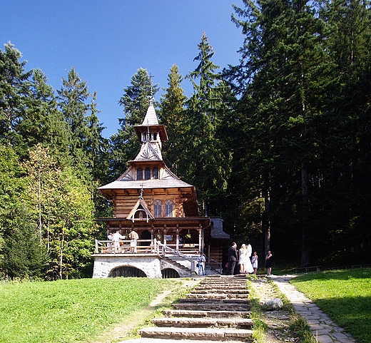 Zakopane Jaszczurwka. Drewniany kociek projektu Witkacego. 1905-1907r.