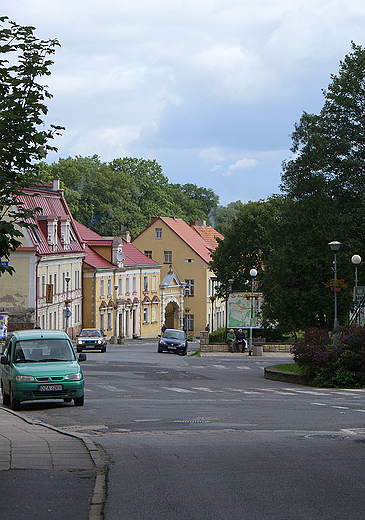 Miejskie uliczki.