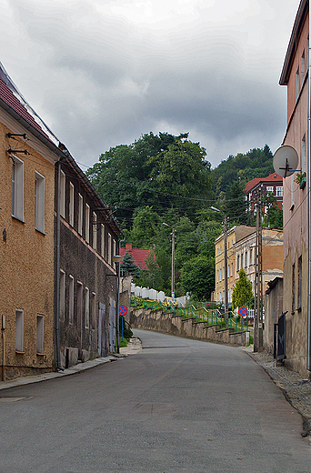 Miejskie uliczki.
