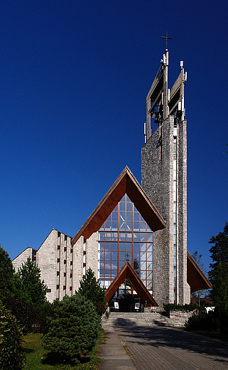 Zakopane. Koci pw. witego Krzya przy ul.Zamoyskiego.