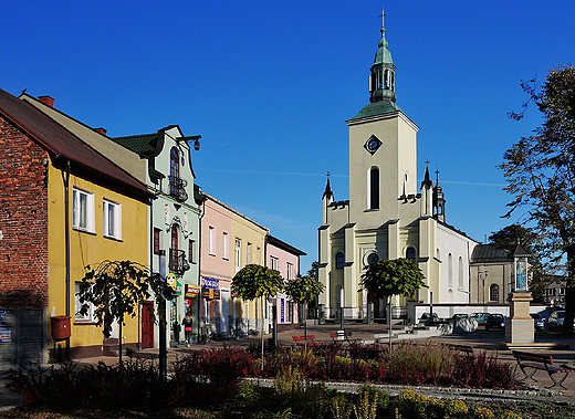 arki. Fragment rynku z kocioem pw.  w. Szymona i Judy Tadeusza.