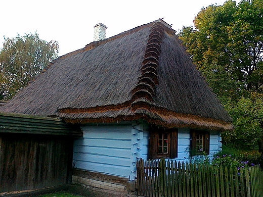 skansen. chaupa z Roztocza