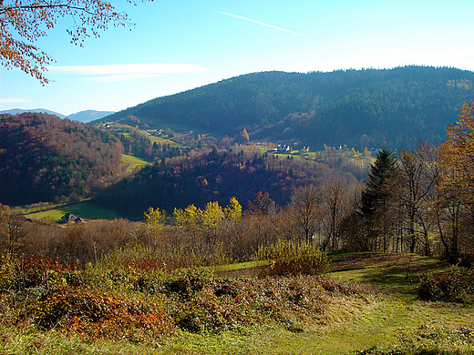 widok z Zzowa na Piekieko