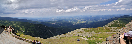 nieka. Panorama na Kocio omniczki.