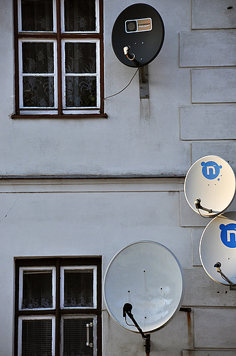 Ulica Kaczorowska w Tykocinie. Vis a vis Wielkiej Synagogi