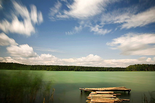 Mazury - jezioro Wiartel
