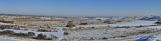 Panorama z rezerwatu Zimne Wody