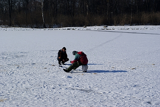Wdkowanie na lodzie