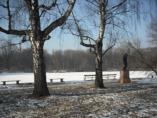Warszawa. W Parku Skaryszewskim.