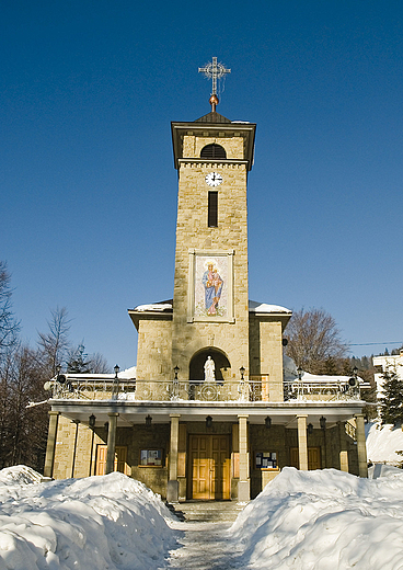 Sanktuarium Matki Boej Krlowej Polski z 1912r. na Grce w Szczyrku