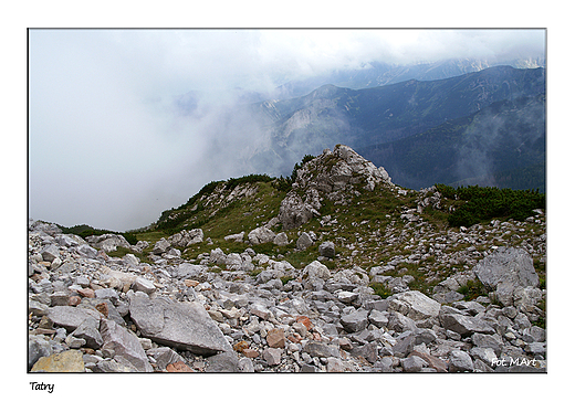 Tatry - w drodze na Giewont